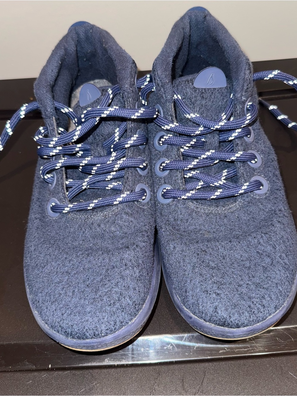 allbirds Wool Runner Up Mizzle Rare Hazy Indigo Women Sz 7 Merino Wool Certified